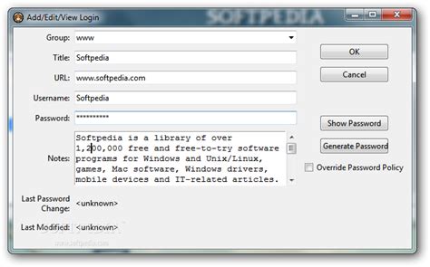 Portable Password Gorilla 1.5.3.7 Free Download
